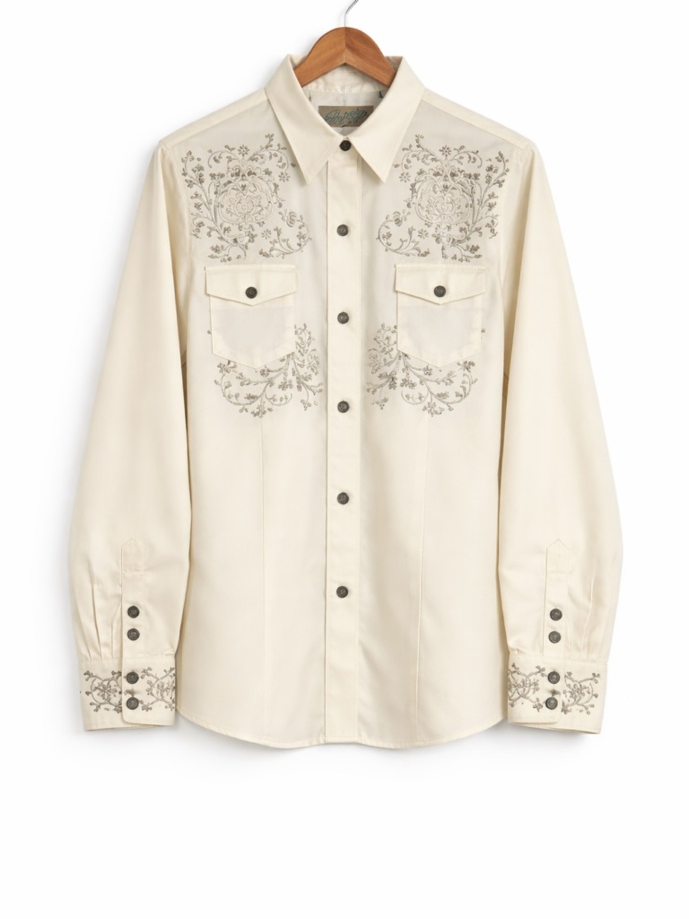 Vintage Roper Embroidered Western Shirt – Size Large